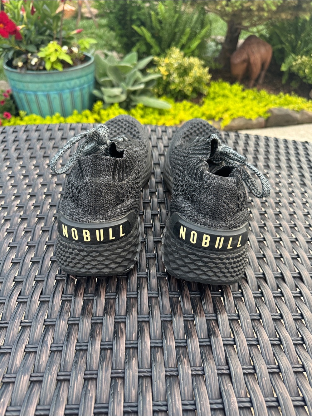 NOBULL Knit Sneakers in Black Size 9.5 Mens or Women’s 11